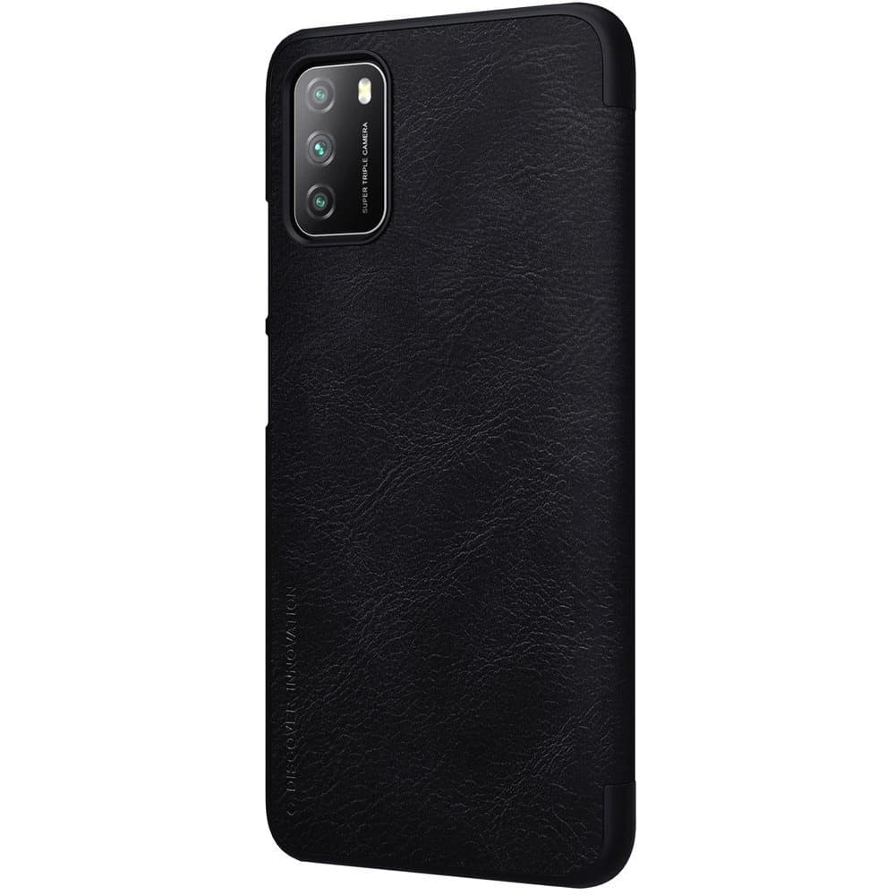 Etui Nillkin Qin Xiaomi Poco M3 fekete - 3