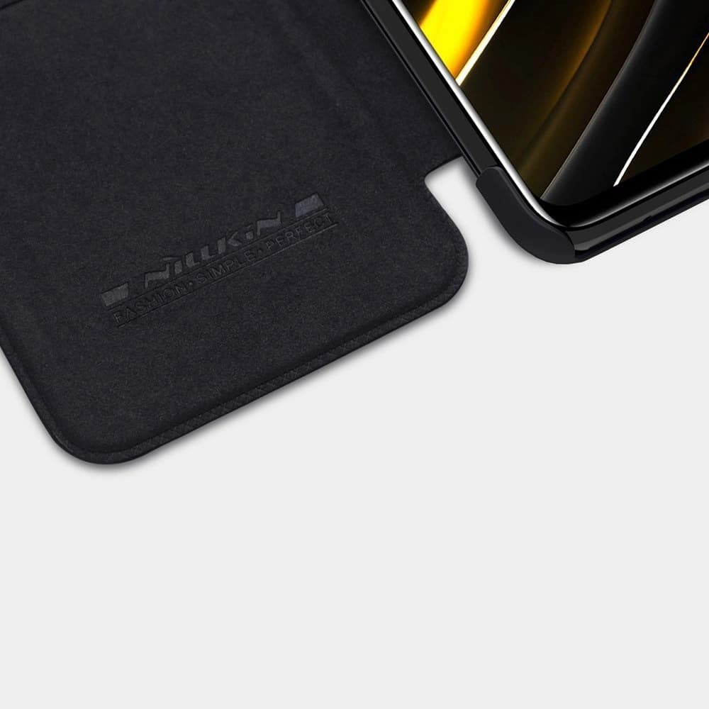 Etui Nillkin Qin Xiaomi Poco M3 fekete - 8