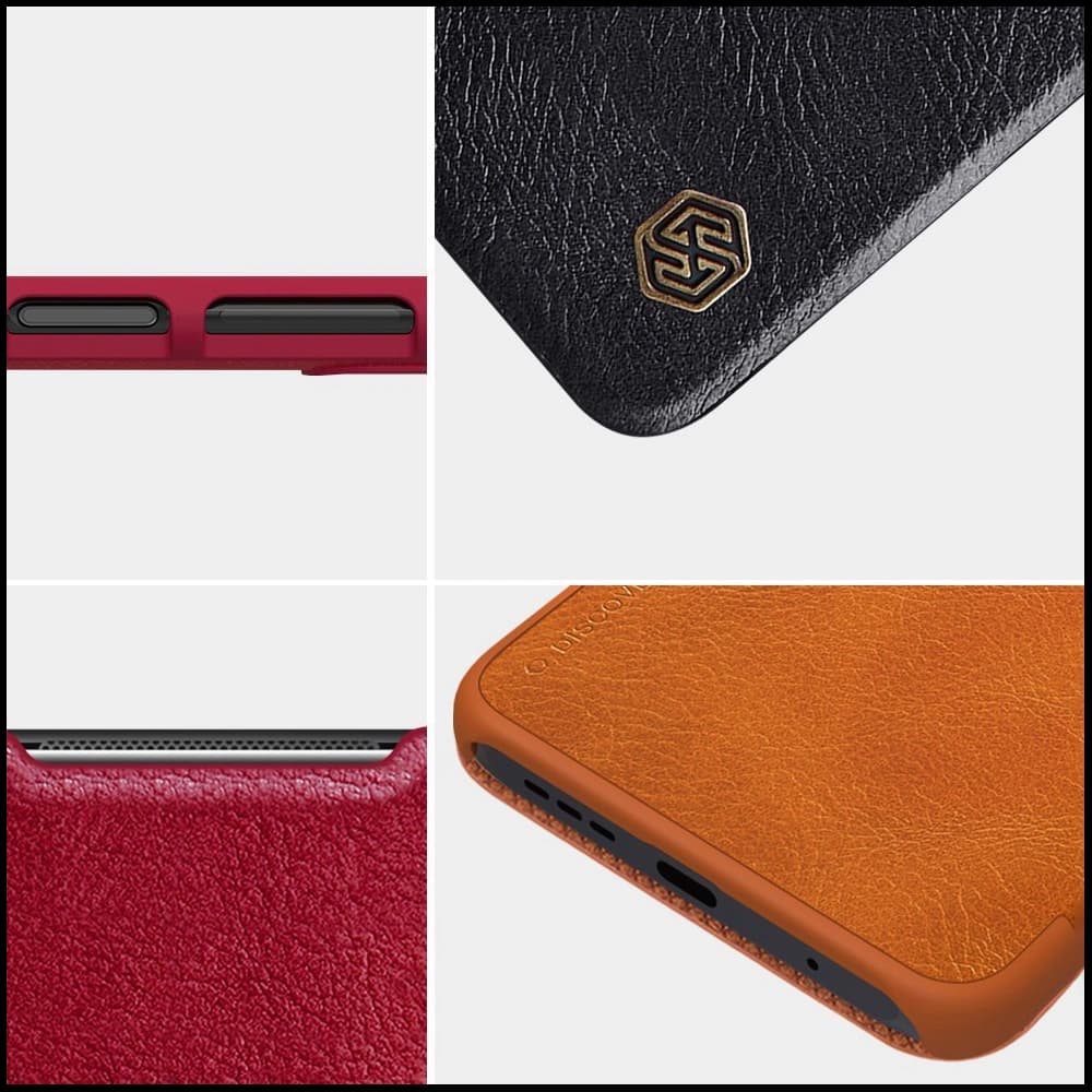 Etui Nillkin Qin Xiaomi Poco M3 fekete - 23