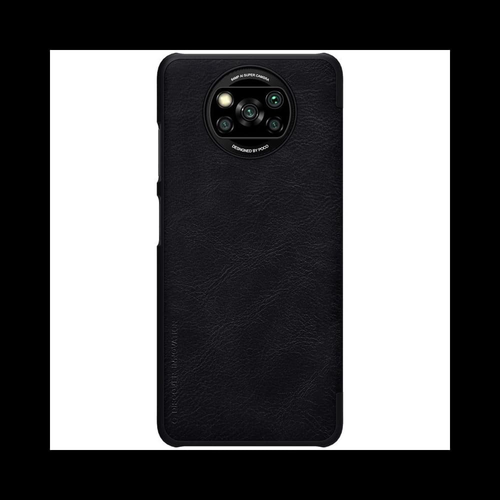 Etui Nillkin Qin Xiaomi Poco X3 NFC/X3 Pro černé