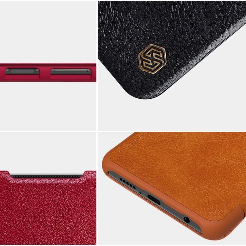 Etui Nillkin Qin Xiaomi Poco X3 NFC/X3 Pro hnědá - 23
