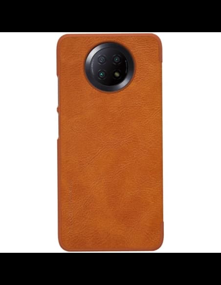 Case Nillkin Qin Xiaomi Redmi Note 9T 5G braun