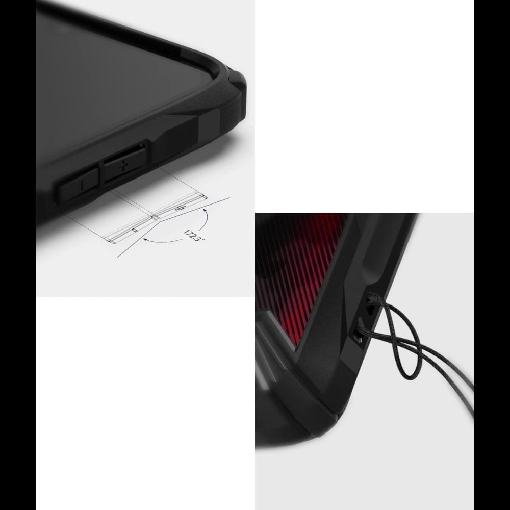 Case Ringke Fusion-X Design Xiaomi Mi 9T/Pro & Redmi K20/Pro Camo (Moro) Schwarz - 6