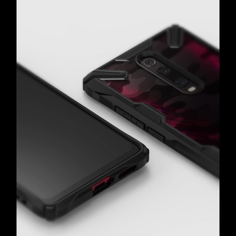 Case Ringke Fusion-X Design Xiaomi Mi 9T/Pro & Redmi K20/Pro Camo (Moro) Schwarz - 7