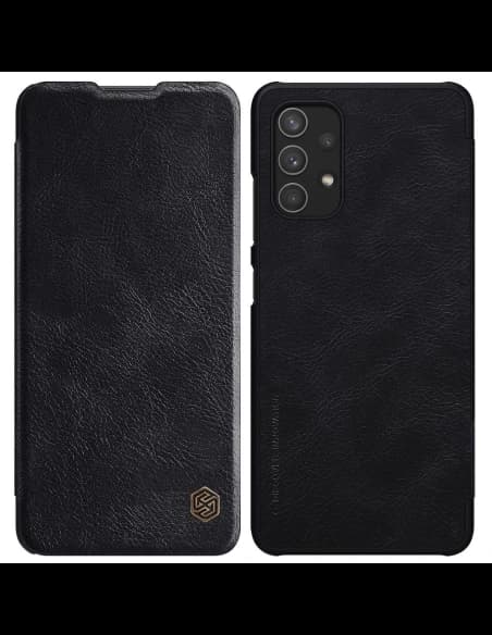 Case Nillkin Qin Samsung Galaxy A32 LTE schwarz
