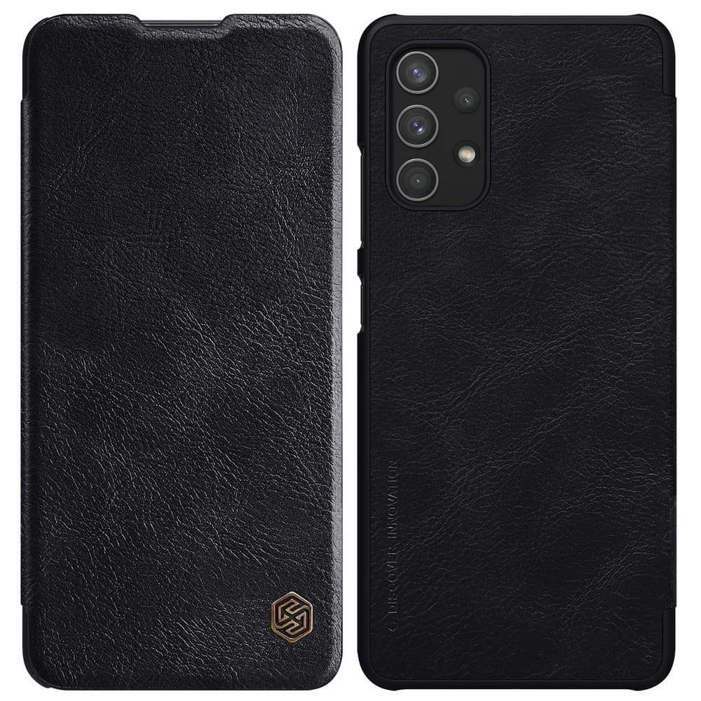 Case Nillkin Qin Samsung Galaxy A32 LTE schwarz - 1