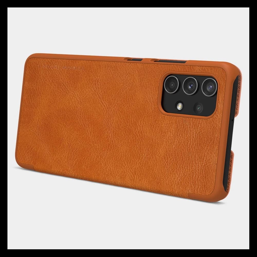 Case Nillkin Qin Samsung Galaxy A32 LTE schwarz - 13