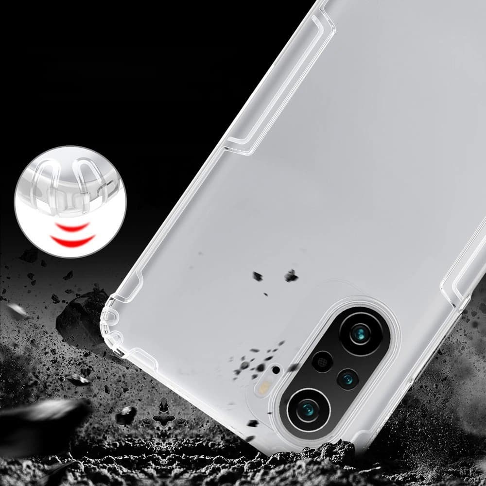 Case Nillkin Nature Xiaomi Redmi K40/K40 Pro/K40 Pro+/Poco F3/Mi 11i transparent - 11
