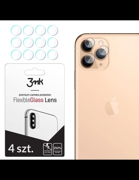 3MK Lens Protection Apple iPhone 11 Pro/11 Pro Max [4 PACK]