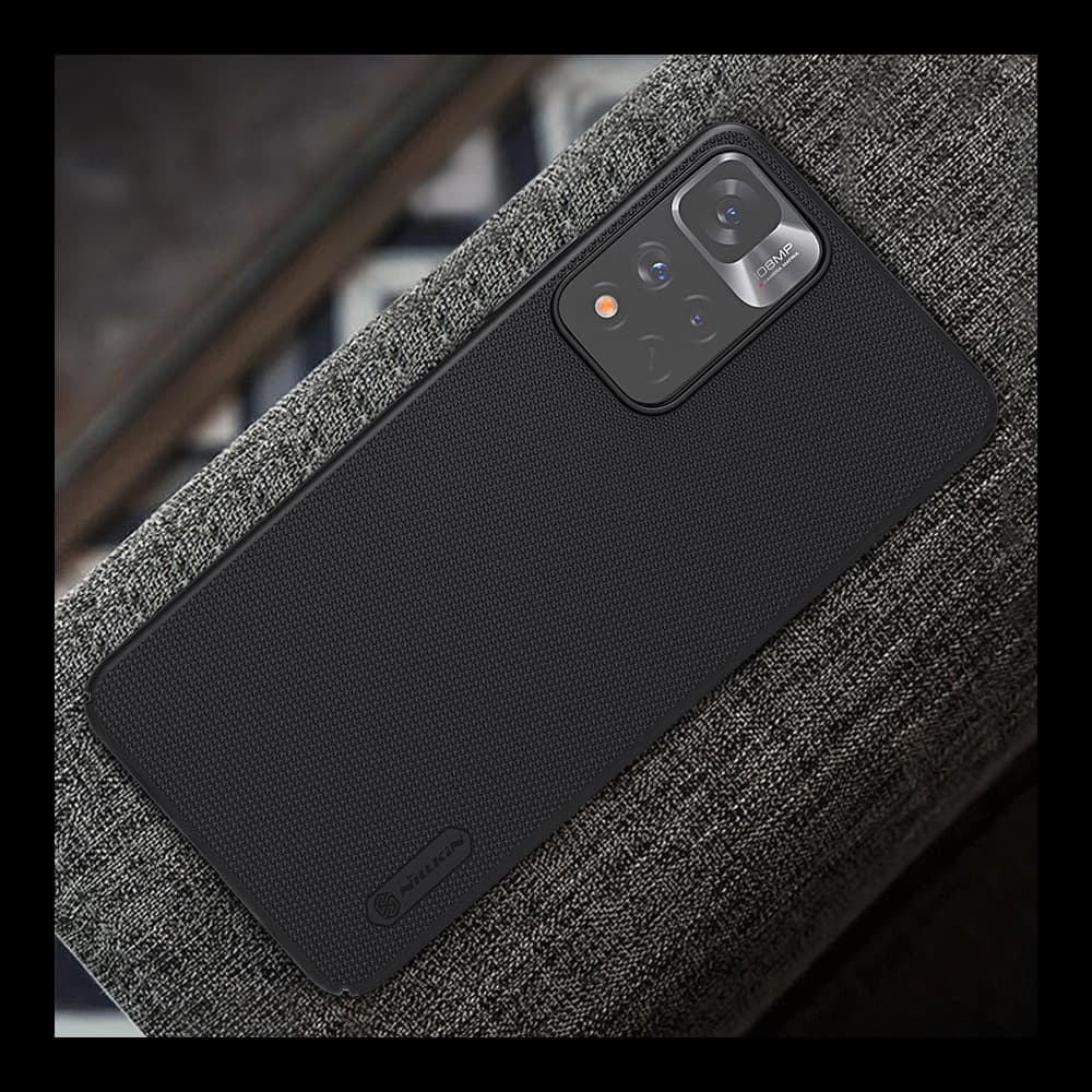 Etui Nillkin Super Frosted Shield Pro Xiaomi Redmi Note 11 Pro/Plus fekete - 9
