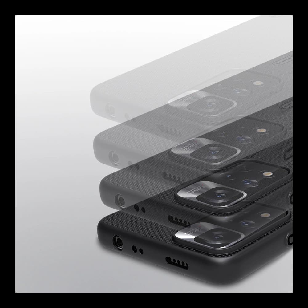 Etui Nillkin Super Frosted Shield Pro Xiaomi Redmi Note 11 Pro/Plus fekete - 13