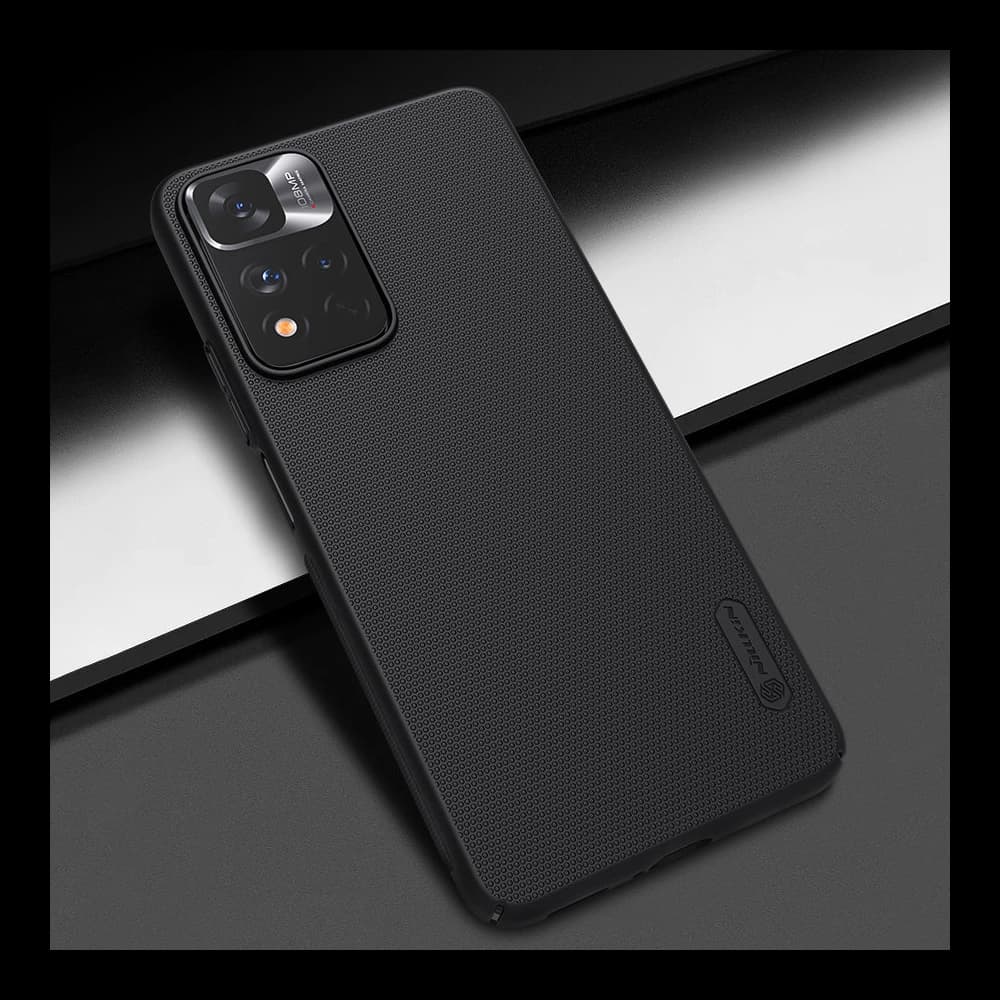 Etui Nillkin Super Frosted Shield Pro Xiaomi Redmi Note 11 Pro/Plus fekete - 19