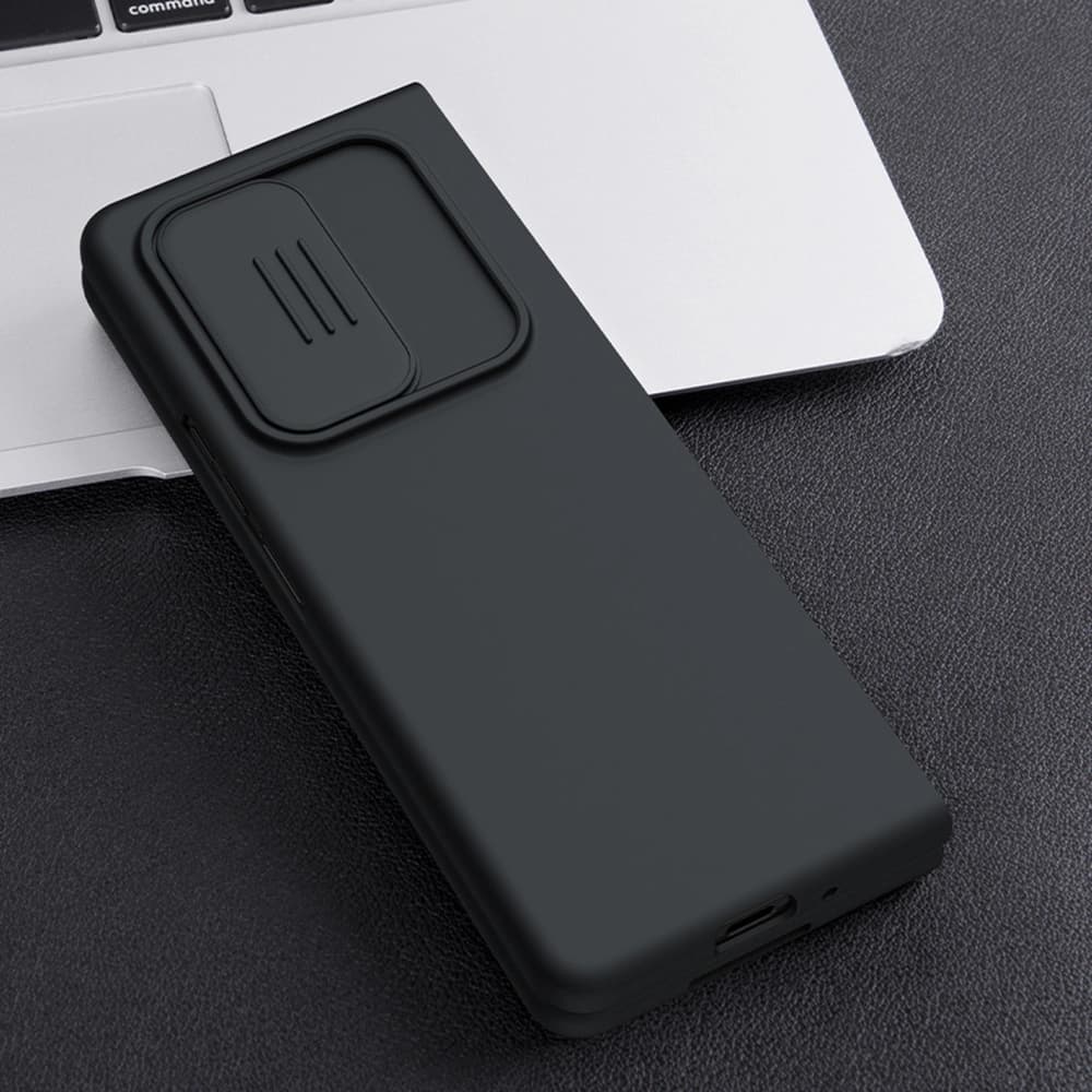 Nillkin CamShield Silky Silicone Samsung Galaxy Z Fold 3 black - 15