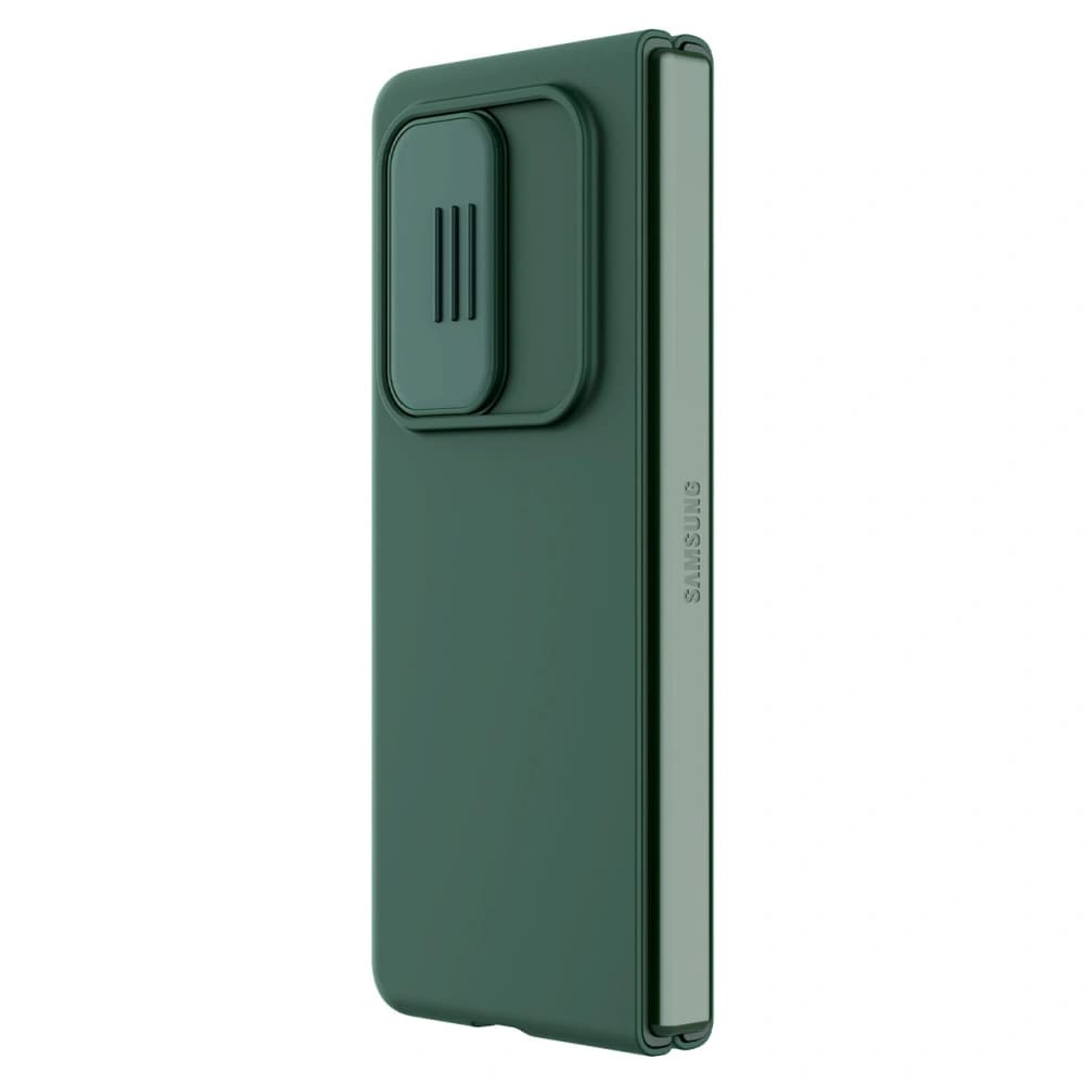 Etui Nillkin CamShield Silky Silicone Samsung Galaxy Z Fold 3 verde - 4