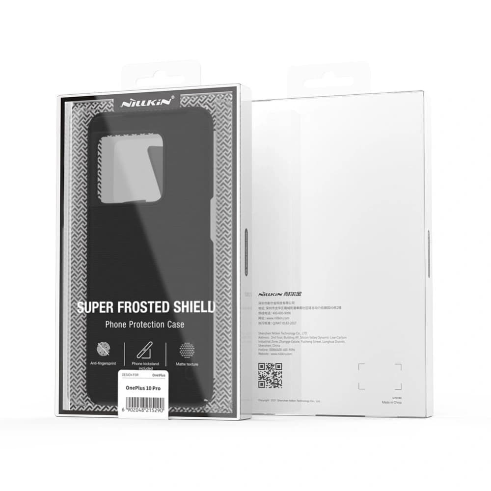 Etui Nillkin Super Frosted Shield OnePlus 10 Pro negru - 5