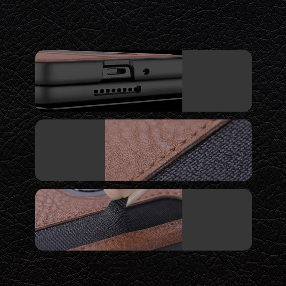 Nillkin Aoge Leather Samsung Galaxy Z Fold 3 brown - 13