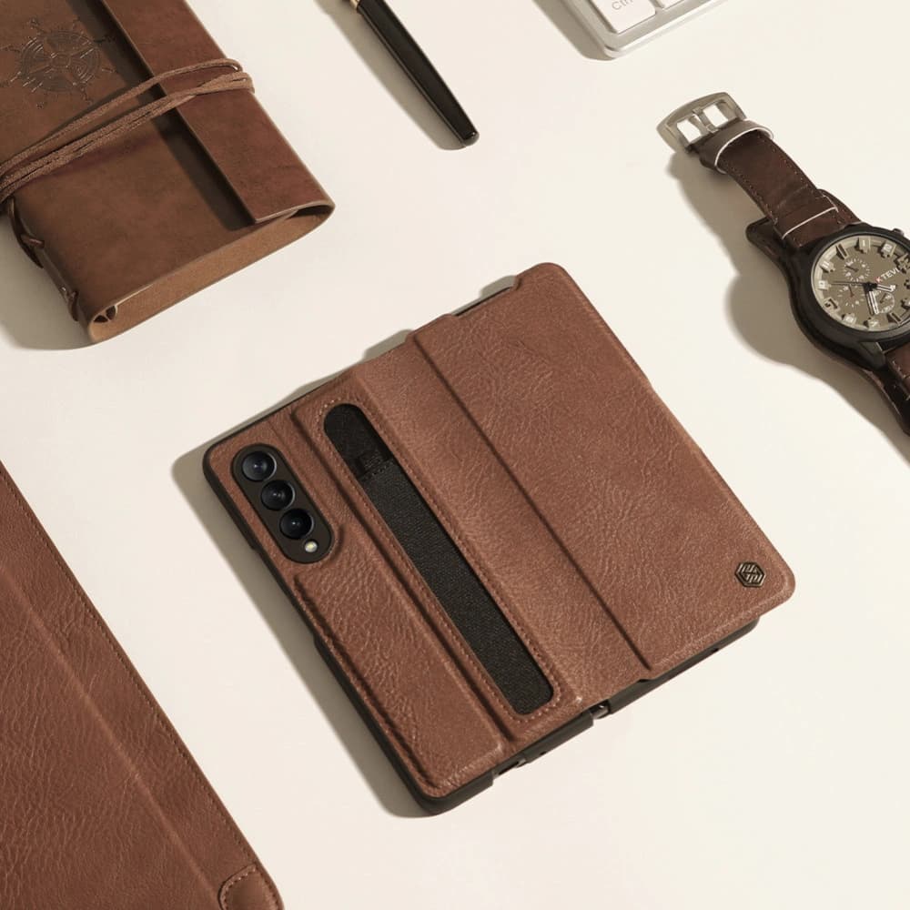 Nillkin Aoge Leather Samsung Galaxy Z Fold 3 brown - 15