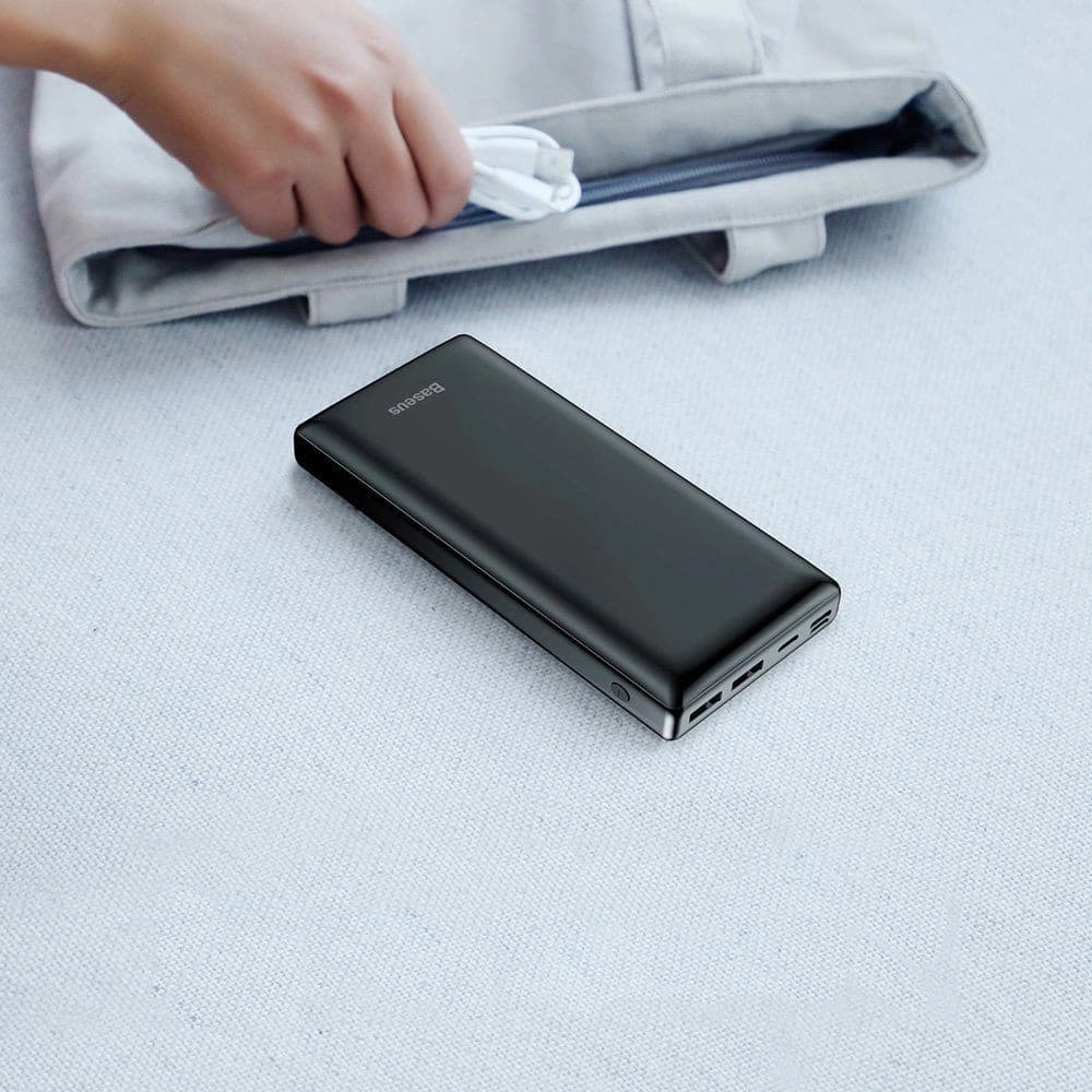 Powerbank Baseus Mini JA 30000mAh 2x USB 3A (negru) - 9