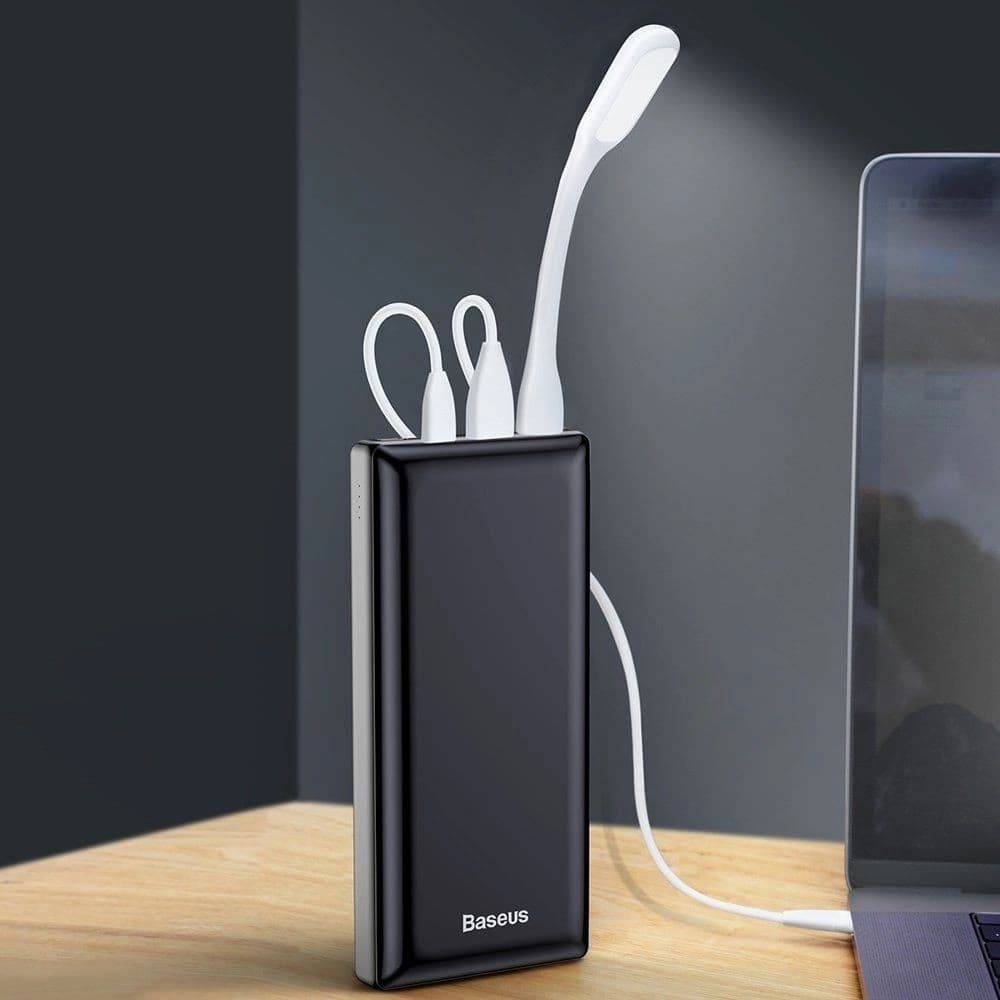 Powerbank Baseus Mini JA 30000mAh 2x USB 3A (negru) - 11
