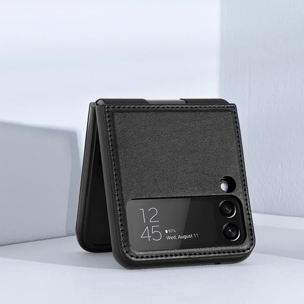 Etui Nillkin Qin Samsung Galaxy Z Flip 3 negru - 7