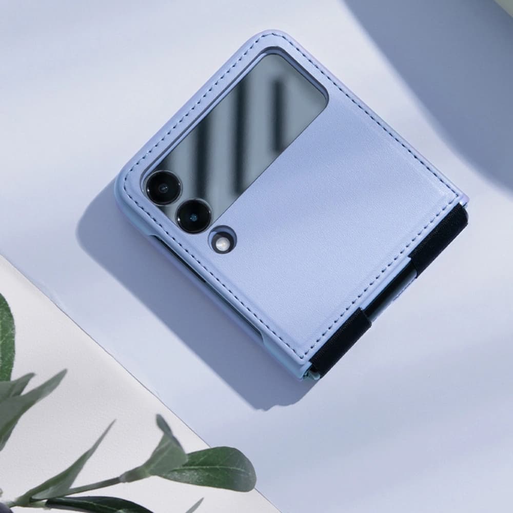 Etui Nillkin Qin Samsung Galaxy Z Flip 3 negru - 8