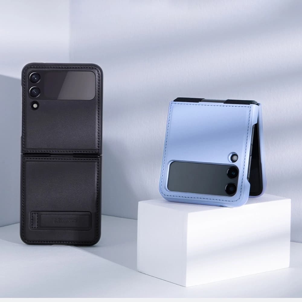 Etui Nillkin Qin Samsung Galaxy Z Flip 3 negru - 14