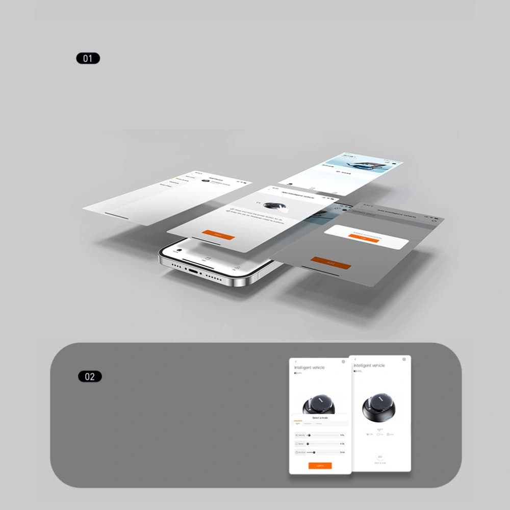 Odorizant auto Baseus + 2 rezerve (Frezia + Busuioc cu mandarină) + cablu USB-C 1m negru - 21