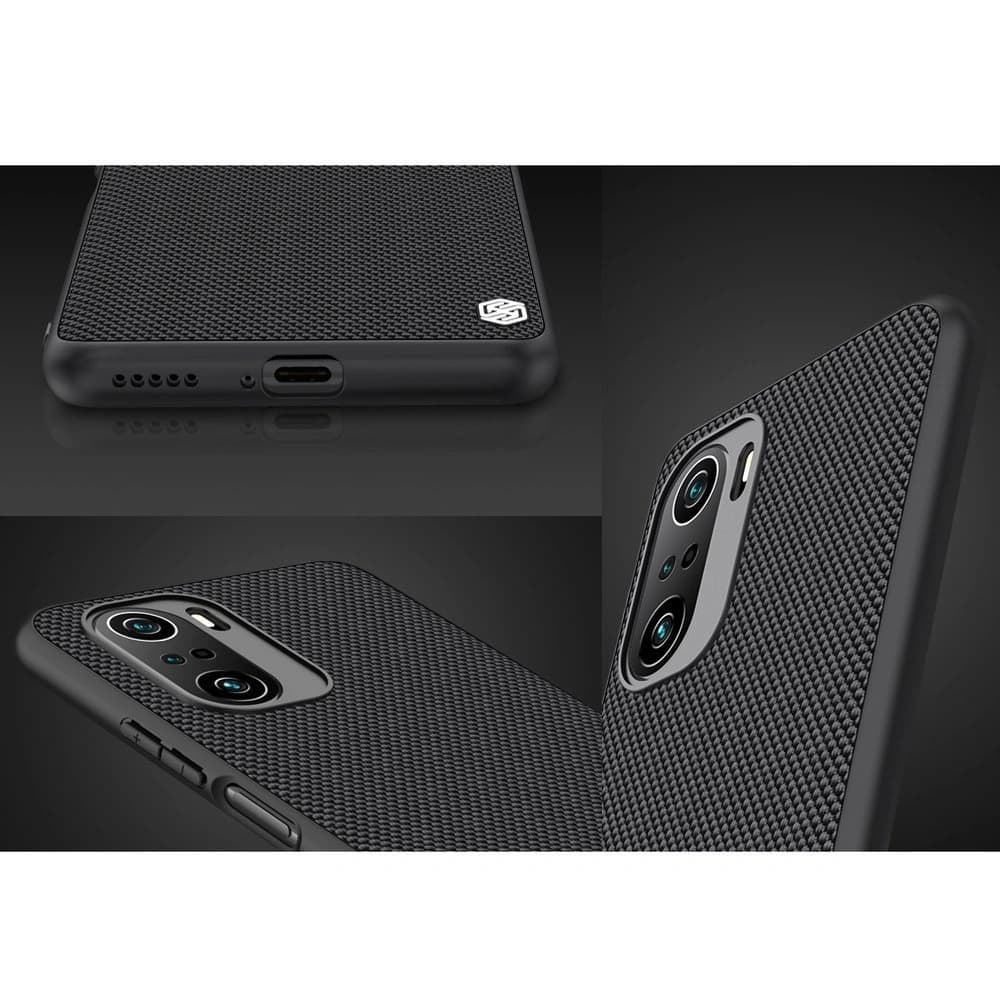 Case Nillkin Texturiert Xiaomi Redmi K40/K40 Pro/K40 Pro+/Poco F3/Mi 11i schwarz - 11