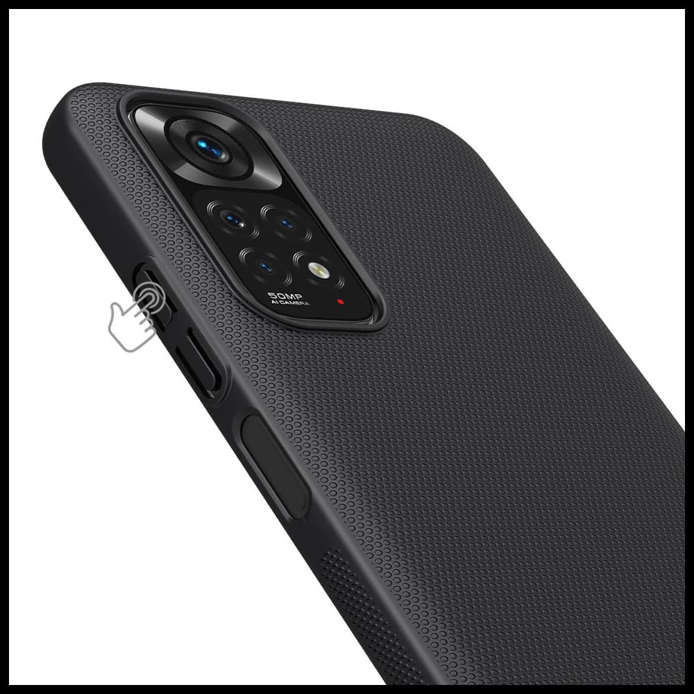 Nillkin Super Frosted Shield Xiaomi Redmi Note 11S 5G/11T 5G/Poco M4 Pro 5G black - 17