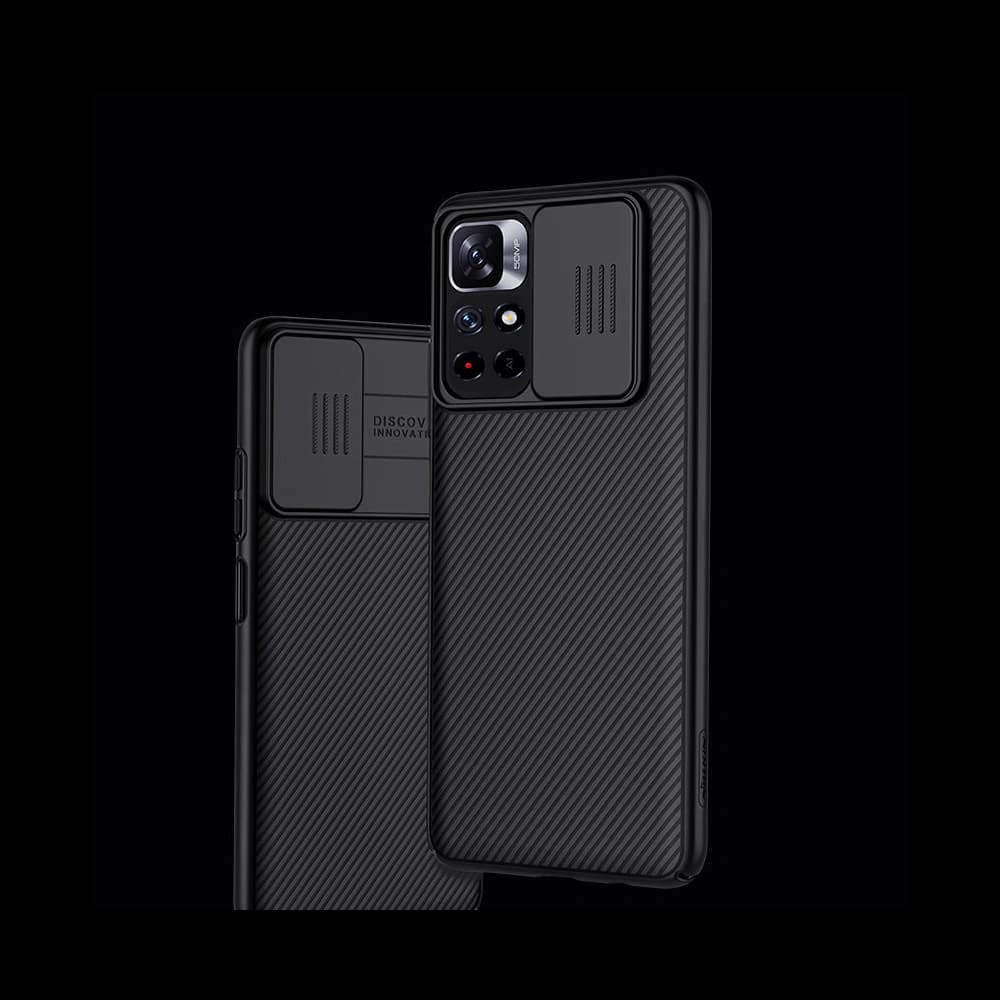 Etui Nillkin CamShield Xiaomi Redmi Note 11S 5G/11T 5G/Poco M4 Pro 5G modrá - 7