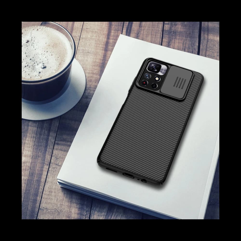 Etui Nillkin CamShield Xiaomi Redmi Note 11S 5G/11T 5G/Poco M4 Pro 5G modrá - 14