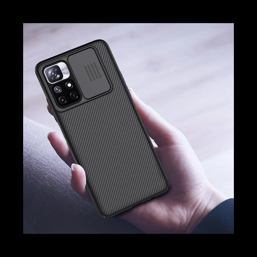 Etui Nillkin CamShield Xiaomi Redmi Note 11S 5G/11T 5G/Poco M4 Pro 5G modrá - 15
