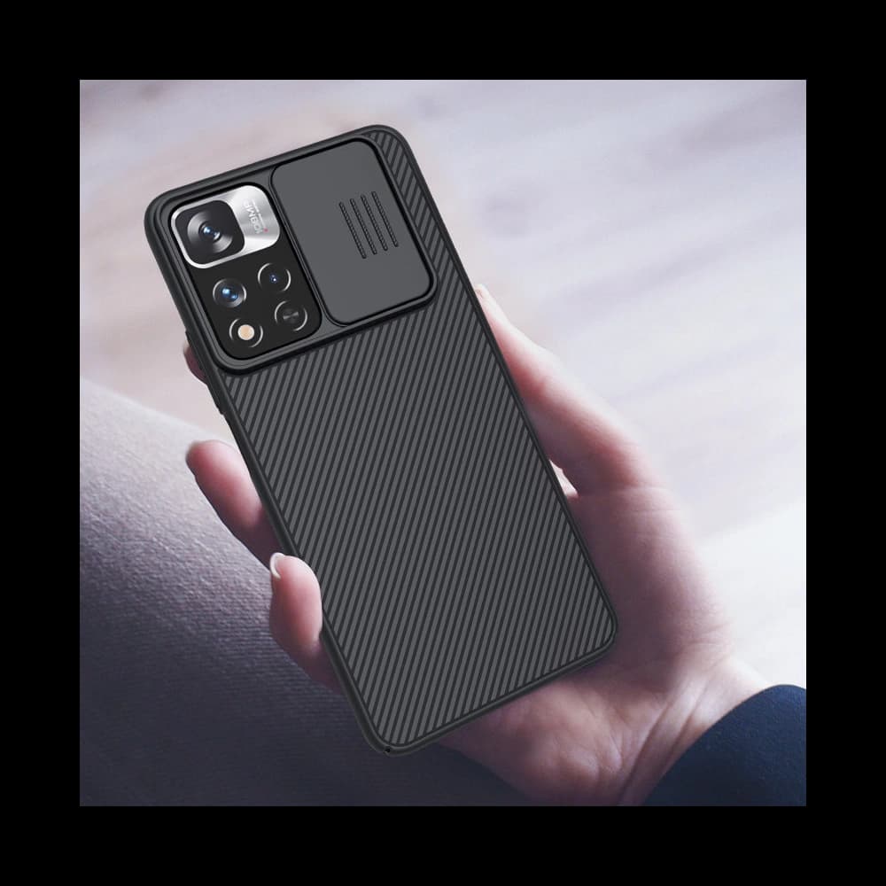 Etui Nillkin CamShield Xiaomi Mi11i HyperCharge modrý - 6