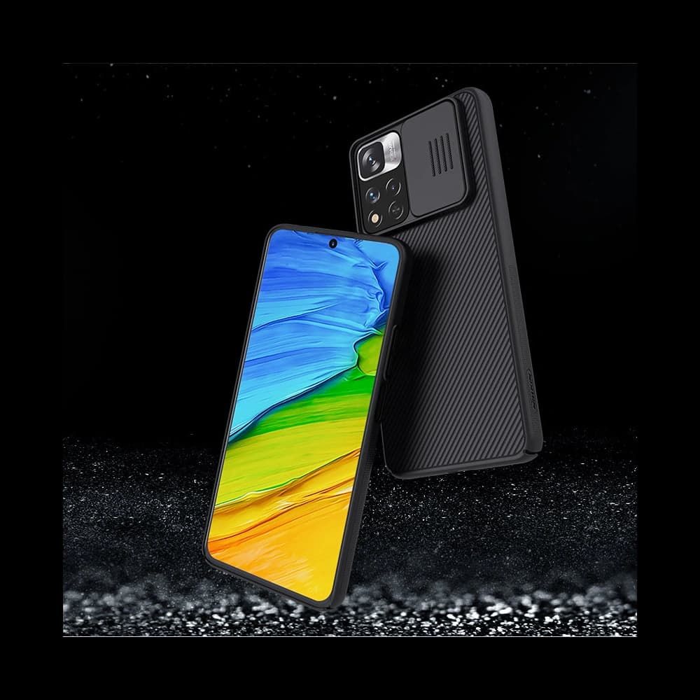 Etui Nillkin CamShield Xiaomi Mi11i HyperCharge modrý - 9