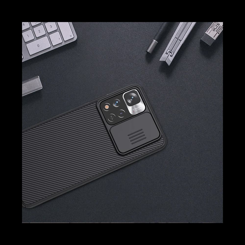 Etui Nillkin CamShield Xiaomi Mi11i HyperCharge modrý - 12