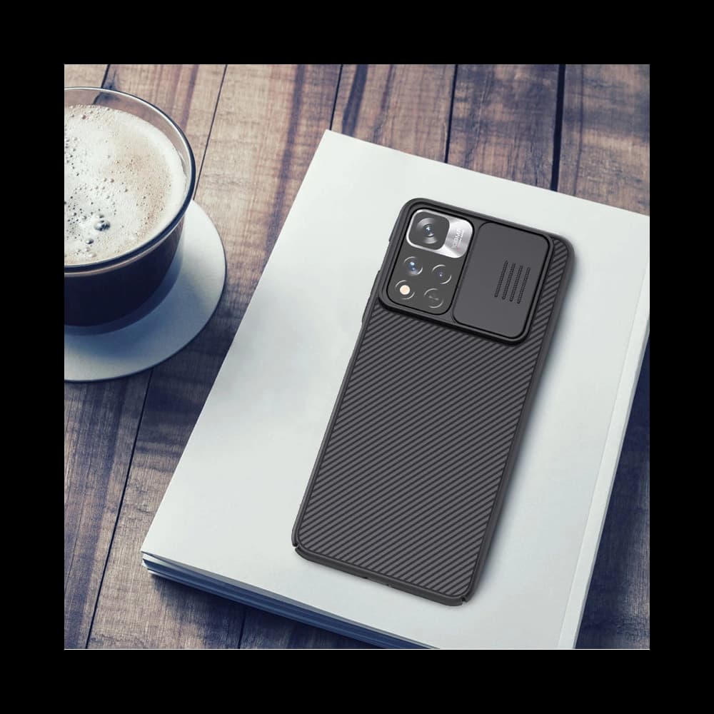 Etui Nillkin CamShield Xiaomi Mi11i HyperCharge modrý - 13