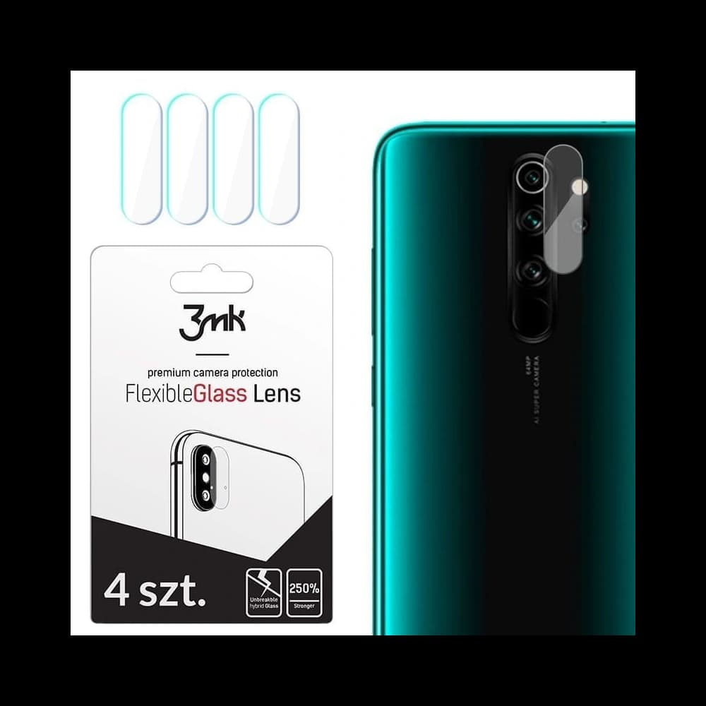 3MK Lens Protection Redmi Note 8 Pro [4 PACK] - 1