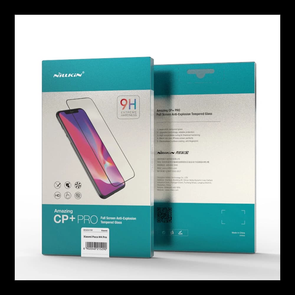 Edzett üveg Nillkin Amazing CP+ PRO Xiaomi Redmi Note 11/11T 5G/POCO M4 Pro 5G fekete - 5