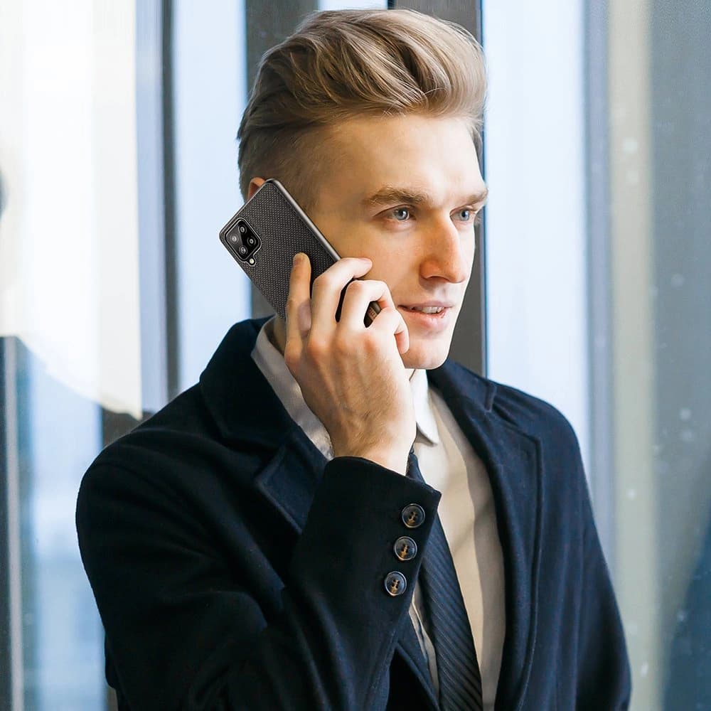 Etui Dux Ducis Fino Samsung Galaxy A12/M12 černé - 9