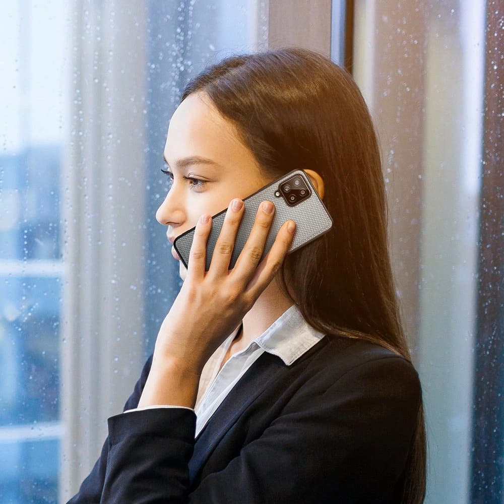 Etui Dux Ducis Fino Samsung Galaxy A12/M12 šedé - 10