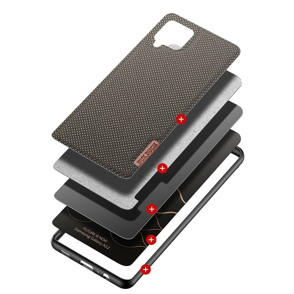 Etui Dux Ducis Fino Samsung Galaxy A12/M12 zöld - 2