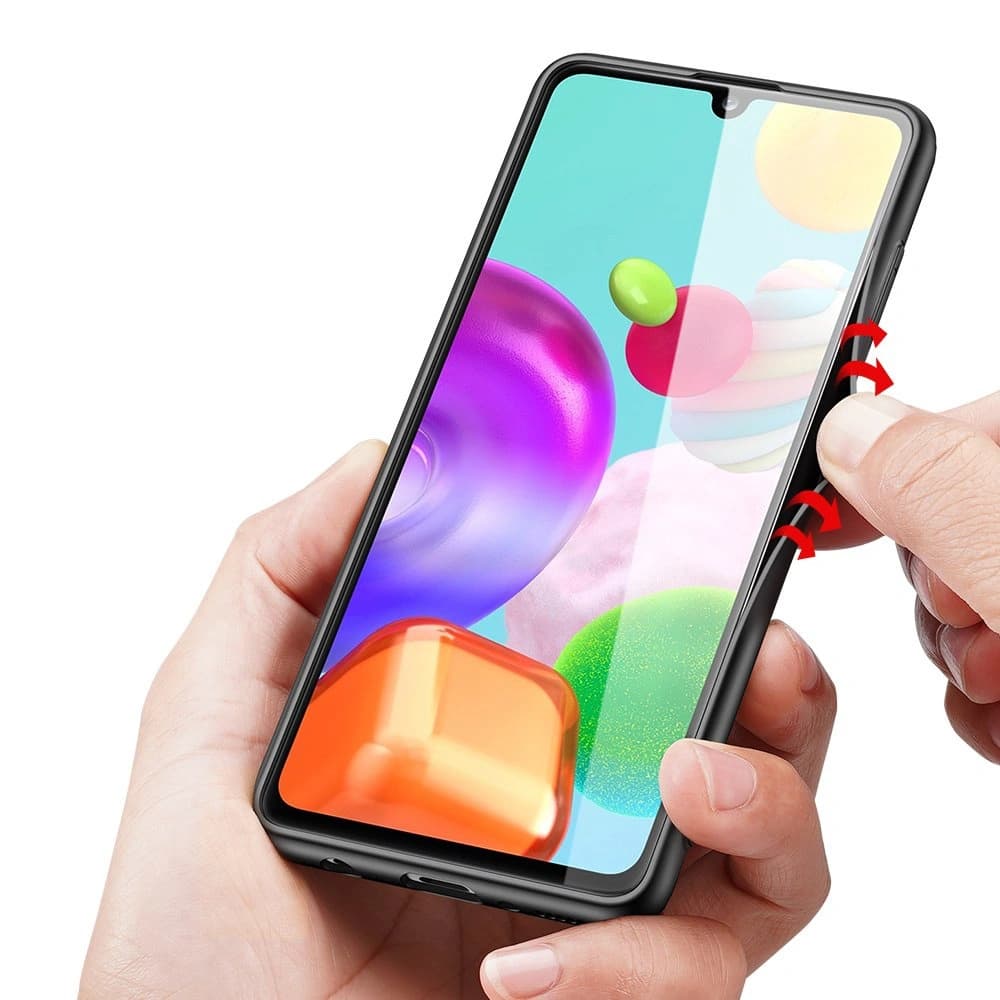 Etui Dux Ducis Fino Samsung Galaxy A41 szürke - 8