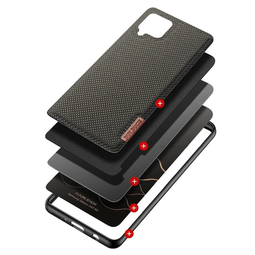 Etui Dux Ducis Fino Samsung Galaxy A42 5G zöld - 2