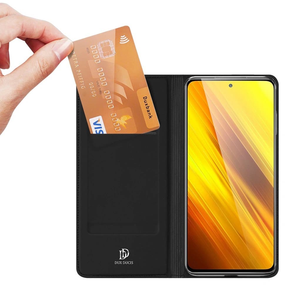 Dux Ducis Skin Pro tok Xiaomi Redmi 9T fekete - 6
