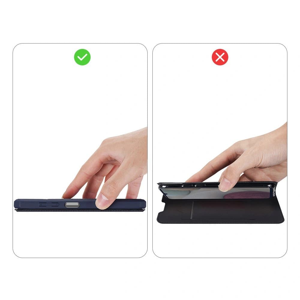 Etui Dux Ducis Skin X Samsung Galaxy A12/M12 modrý - 11