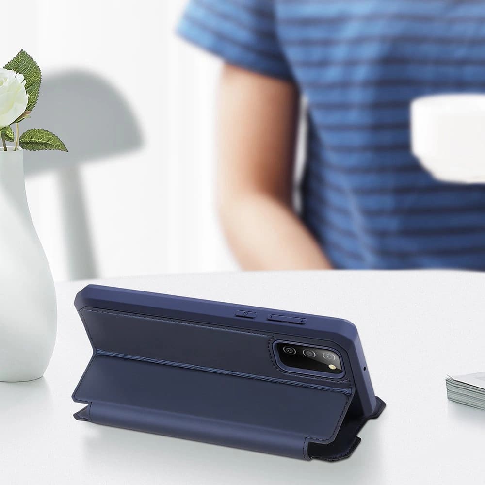 Etui Dux Ducis Skin X Samsung Galaxy A02s EU modré - 17