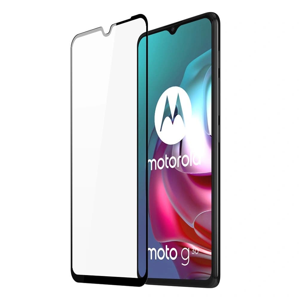 Dux Ducis 9D Tempered Glass Motorola Moto G10/G20/G30 black (case friendly) - 1