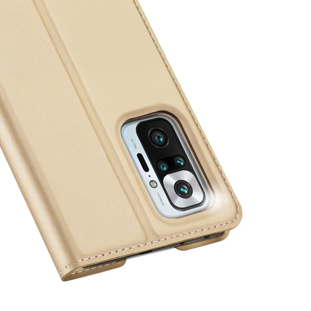 Case Dux Ducis Skin Pro Xiaomi Redmi Note 10 Pro gold - 3