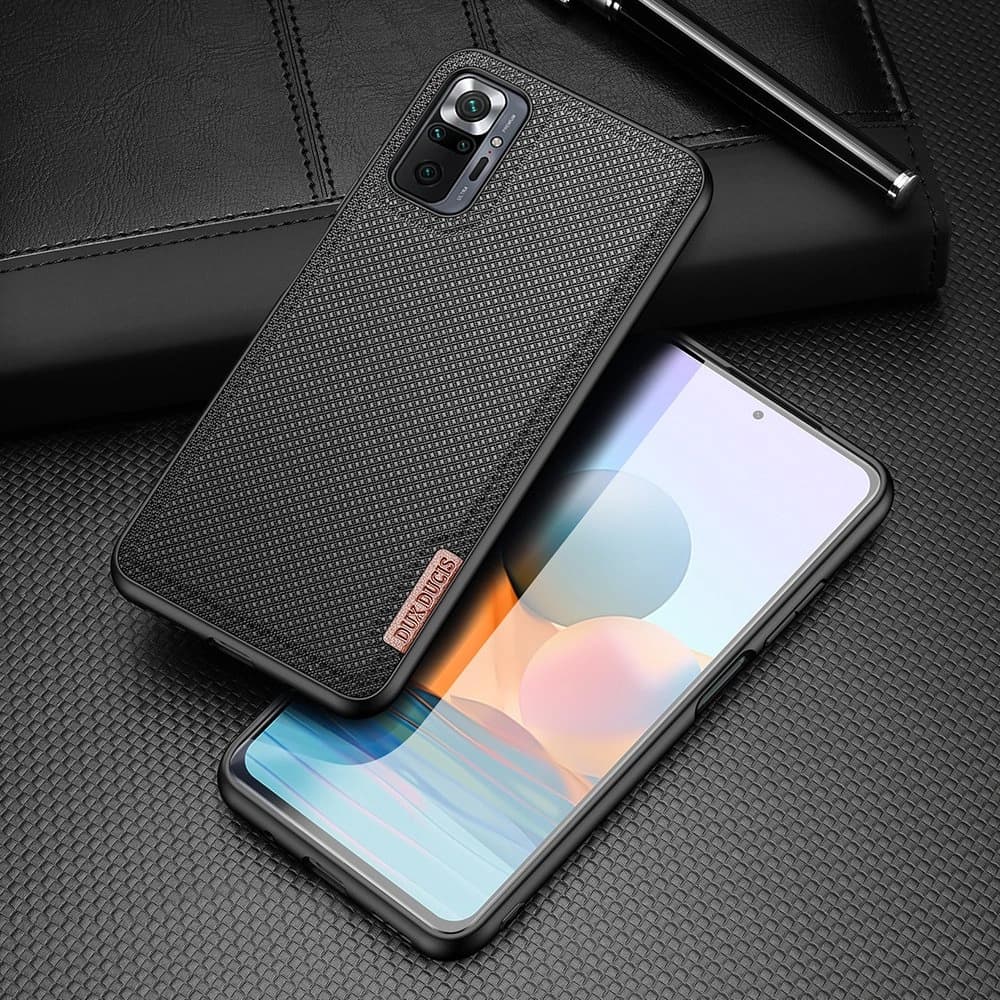 Case Dux Ducis Fino Xiaomi Redmi Note 10 Pro schwarz - 2