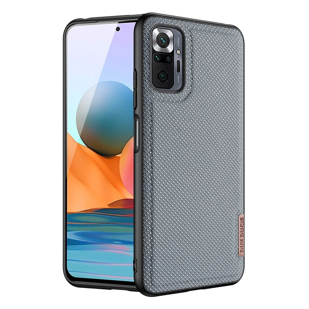 Case Dux Ducis Fino Xiaomi Redmi Note 10 Pro grau - 1